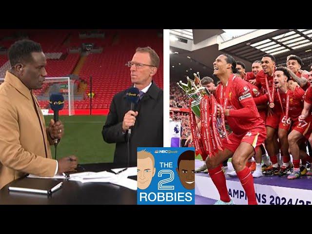 Liverpool lift trophy; recapping a fun 2024-25 PL season | The 2 Robbies Podcast (FULL) | NBC Sports