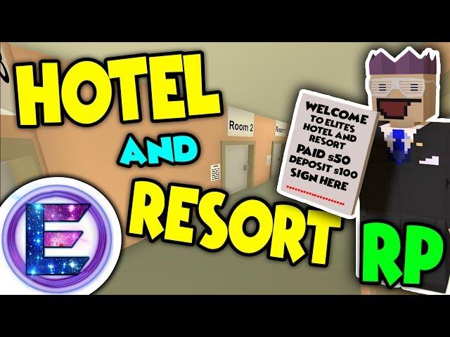 Unturned - Hotel and Resort RP | $50 for the room and $100 deposit enjoy your stay ( Unturned RP )