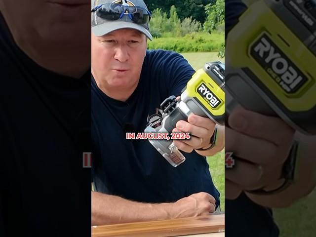 The NEW Ryobi HP Brushless Router -Available Next Month
