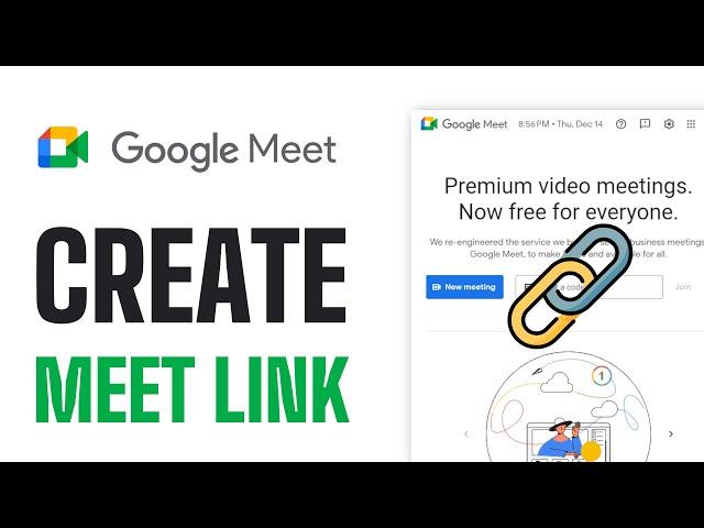 How To Create Google Meet Link - EASY Guide (2024)