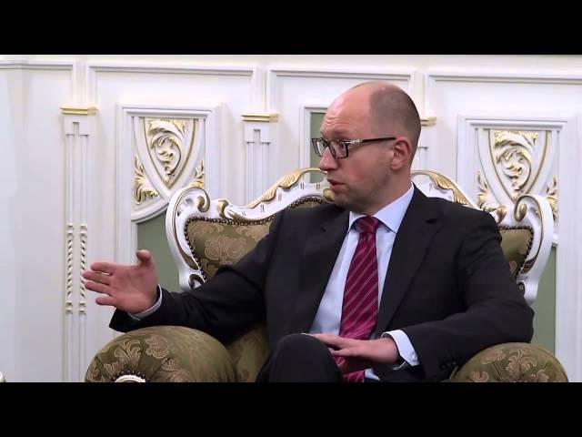 Yatsenyuk: Russia try to freeze Ukraine in winter