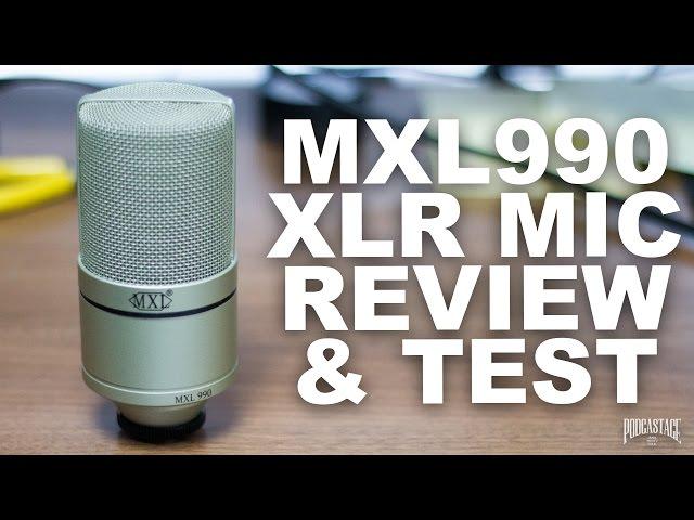 MXL-990 XLR Condenser Mic Review / Test