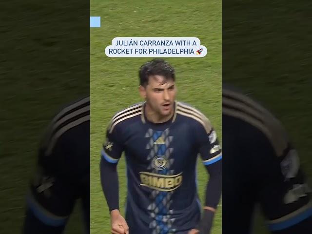 Julián Carranza had Philly’s only goal in their 2-1 defeat vs. NYCFC 