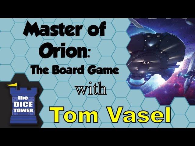 Master of Orion: The Board Game Review - with Tom Vasel