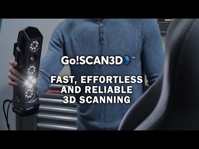 Go!SCAN SPARK: Fast and reliable 3D scanning