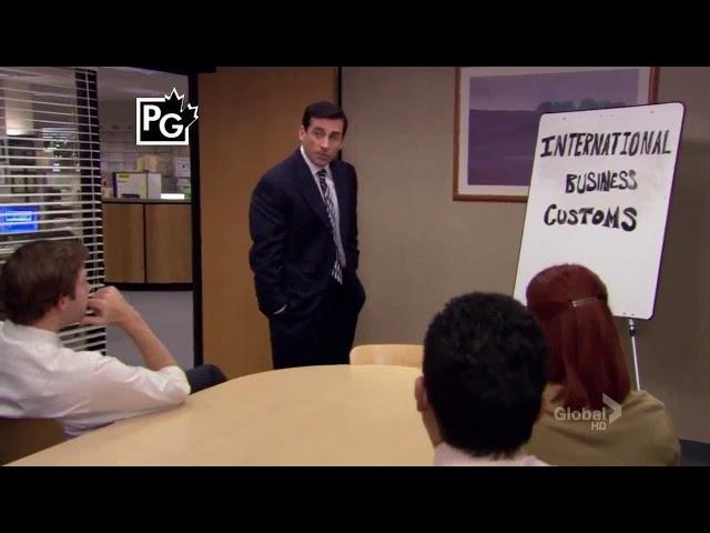 The Office (US) - Micheal's International Business Trip and International Business Customs