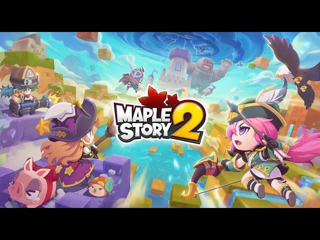 Playing Maplestory 2 In 2023