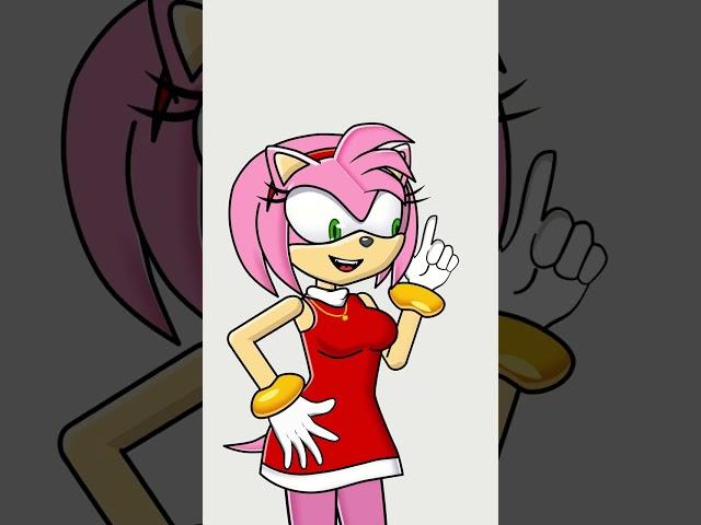 Amy Greed And The Unexpected Ending - Sonic And Amy Story - Funny Animation #shorts #sonic #funny