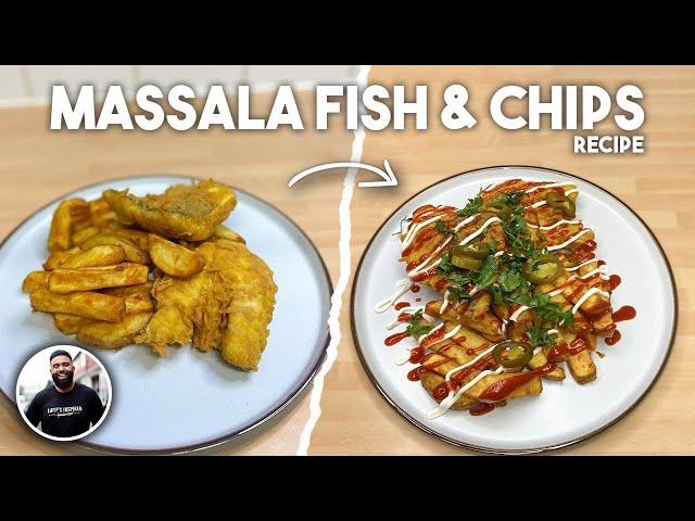 Crispy Crunchy Spicy Masala Fish & Chips Recipe - You Need To Try...