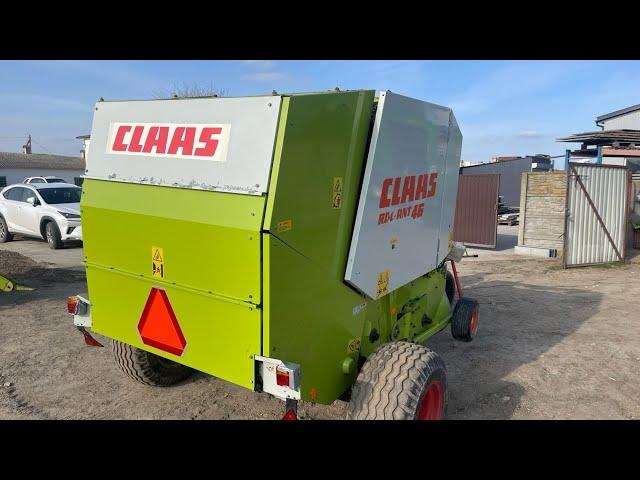 Самый простой и надёжный рулонный пресс подборщик CLAAS ROLLANT 46 | #claas