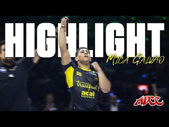 Mica Galvão's Explosive ADCC Run For Gold (Highlight)