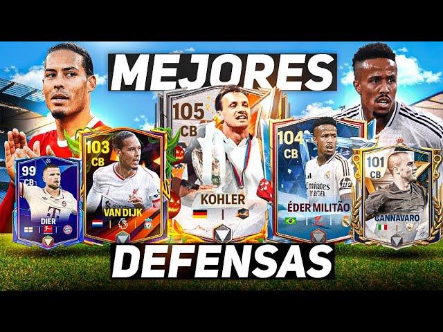 ¡LOS MEJORES DEFENSAS "DFC" QUE DEBES TENER EN FC MOBILE! DEL MÁS BARATO AL MÁS CARO