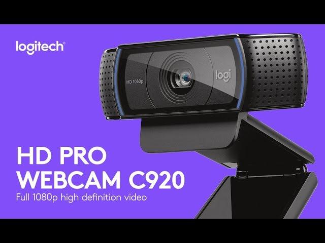 logitech c920 setup - logitech webcam software download