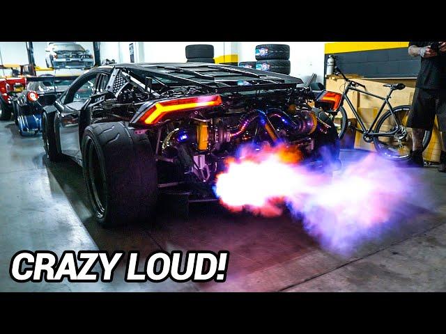 WE MADE THE LOUDEST LAMBORGHINI IN THE WORLD!!! (TWIN TURBO 1200HP!)