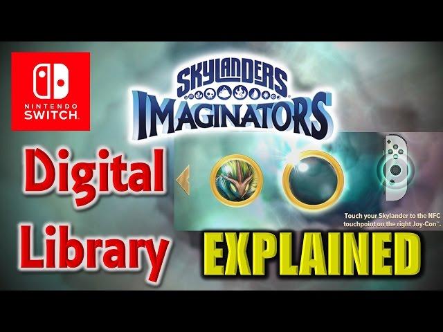 Nintendo Switch - Skylanders Imaginators: Digital Library - How it Works!