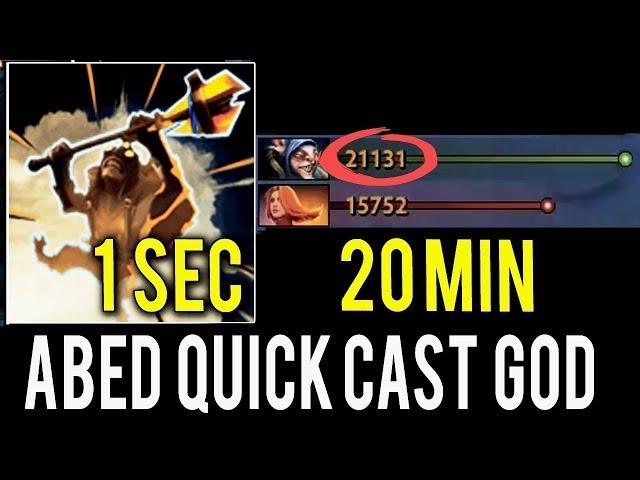 10K MMR Triggered !! ► Abed Meepo Blink Poof Meepo Combo Quick Cast Dota 2