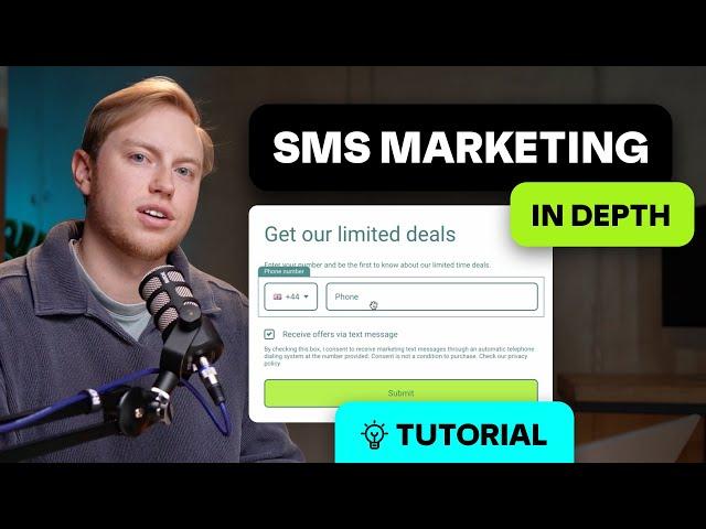 How to do SMS MARKETING for ecomm TUTORIAL: Integrations, Email Lists, and Beyond | Top Hacks