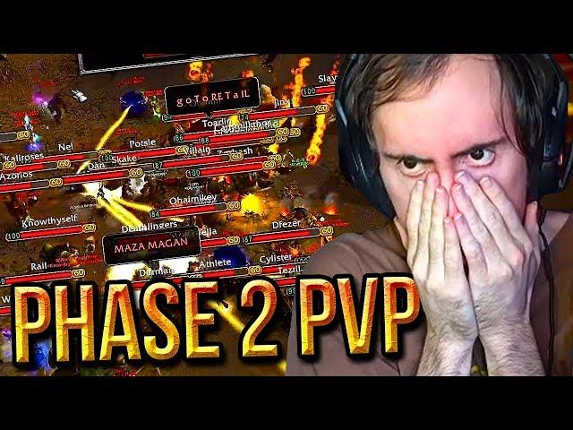 Asmongold Raid Is DESTROYED By The Horde - PHASE 2 World PvP - Classic WoW