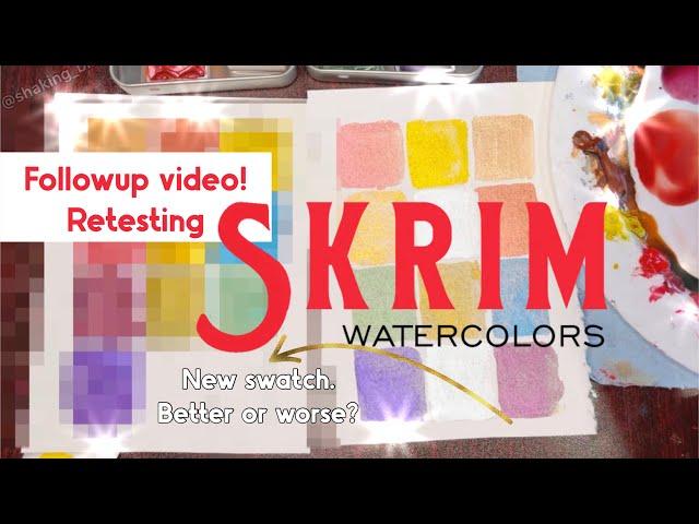 Followup: Retesting Skrim Watercolors! Better or worse?!