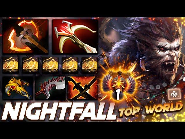 Nightfall Monkey King Top 1 World Rank - Dota 2 Pro Gameplay [Watch & Learn]