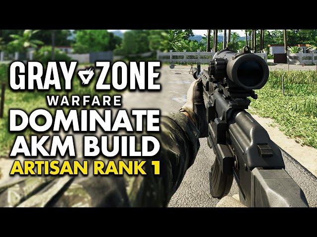 Gray Zone Warfare: Dominate with This AKM Build (Artisan Level 1)