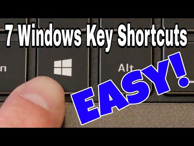 7 Windows Key Shortcuts That Will Make Your Life Easier