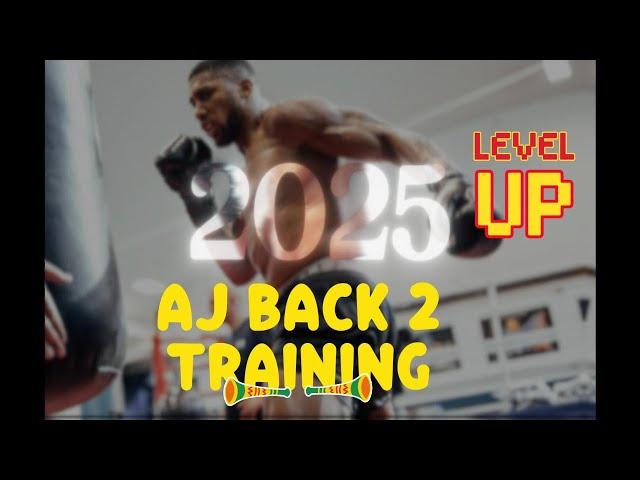 Anthony Joshua back to training- Level UP?