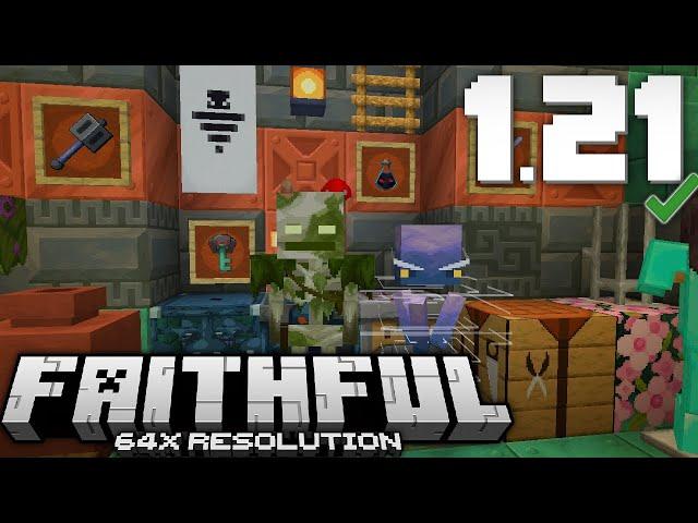 Faithful 64x64 1.21/1.21.3/1.21.1 Texture Pack Download & Install Tutorial