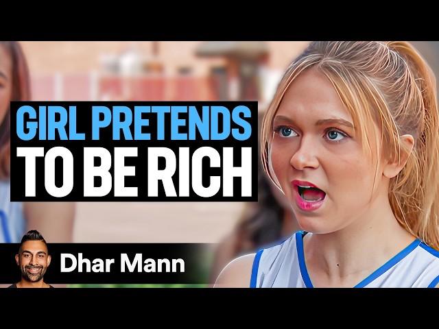 Girl Pretends To Be RICH IN SCHOOL To Be POPULAR | Dhar Mann Studios