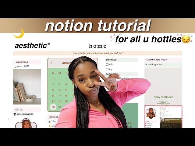 the BEST notion tutorial (like ever)