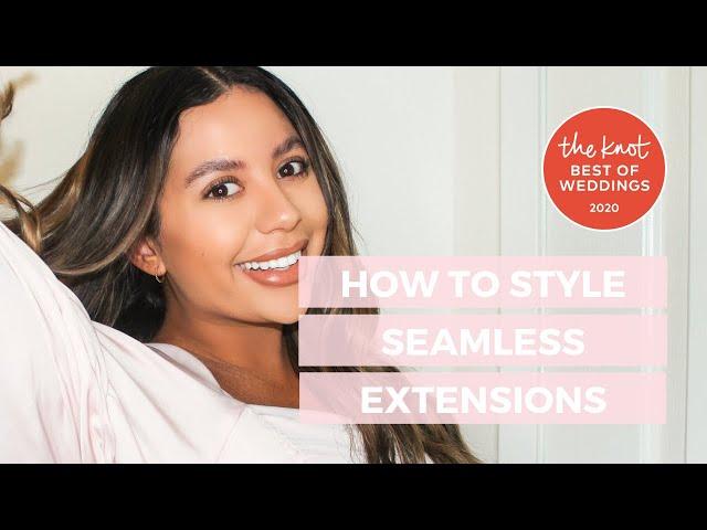 How To Clip In And Style Seamless Clip In Extensions by Cashmere Hair