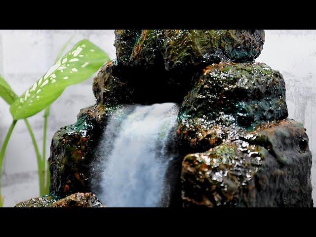 Amazing Biggest Indoor Tabletop Waterfall Fountain | How to Make Beautiful Biggest Water Fountains