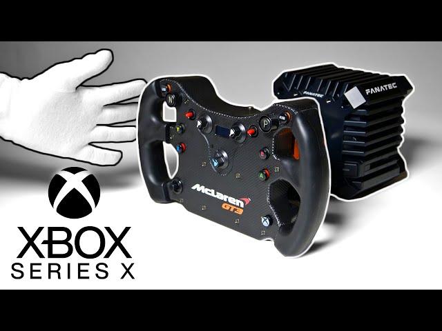 Fanatec CSL DD Direct Drive Racing Wheel Unboxing (Xbox Series X Gameplay)