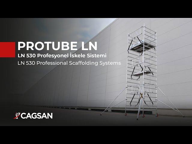 ProTUBE LN 530(180)  Profesyonel İskele Sistemi | Professional Scaffolding Systems | Çağsan Merdiven