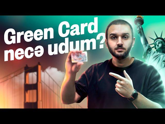 Green Card. Amerikaya gəlməyin ən asan yolu.