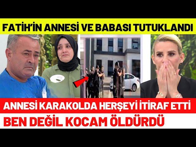 Esra Erol'da Fatih Aydın'ın Annesi Rabia Aydın ile Babası Mahmut Aydın Tutuklandı