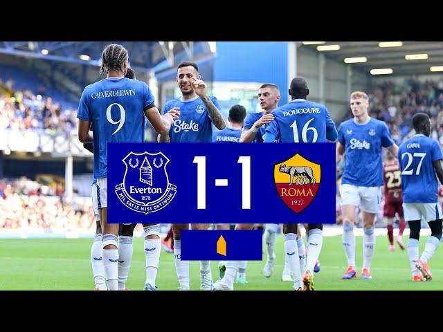 EVERTON 1-1 AS ROMA | Pre-season highlights