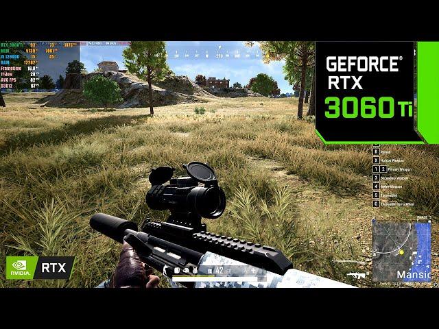 PUBG : RTX 3060 Ti ( Ultra Graphics )