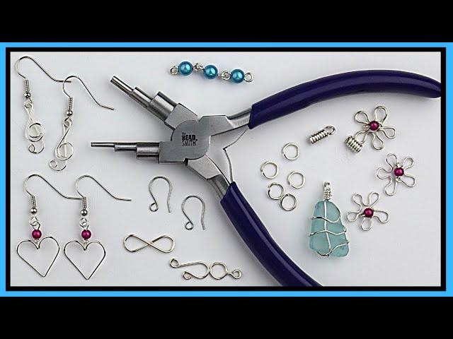 10 Projects for 6-Step Wire Looping Pliers // Bail Making Tool Tutorial