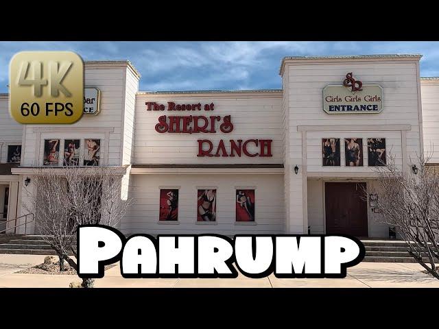 Driving Around Pahrump, Nevada Searching for Brothels in 4k Video