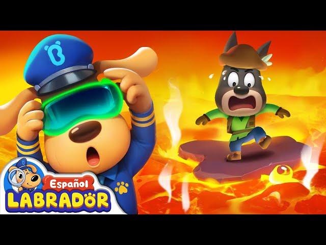 Sheriff Labrador - Juego Virtual Peligroso  | Videos para Niños | BabyBus en Español