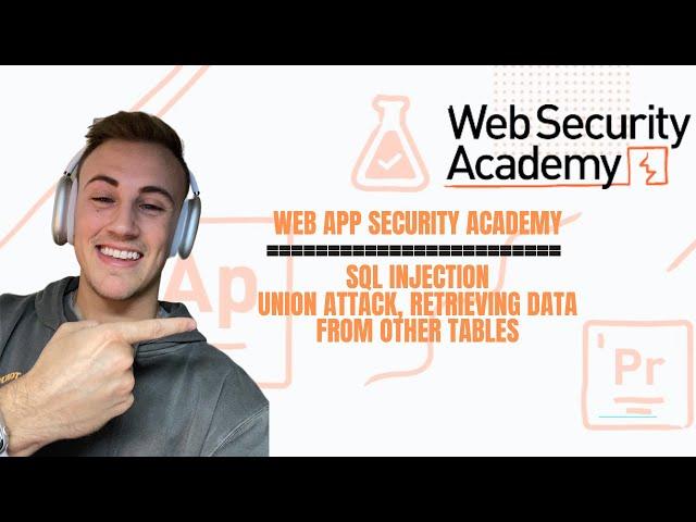 Web Security Academy: UNION attack, retrieving data from other tables