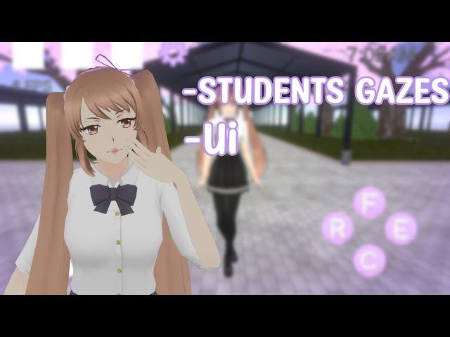 Student's gazes are done and UI