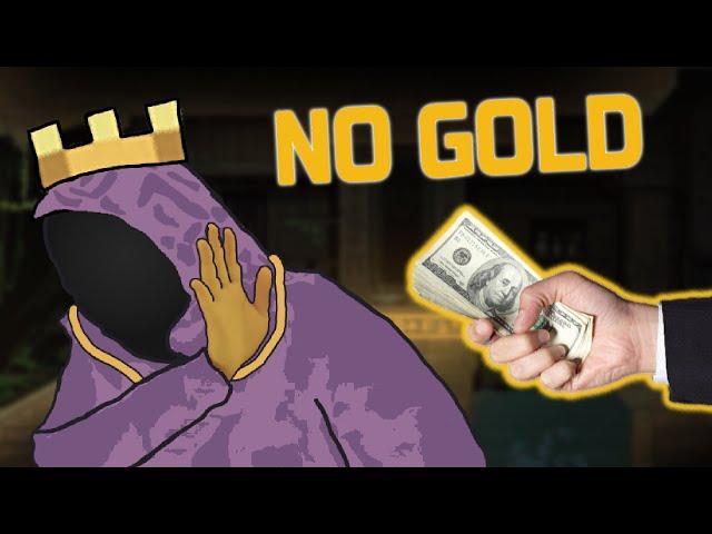 How to tackle a No Gold Run in Noita