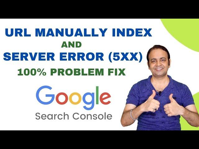 Google Search Console Server Error (5xx) & URL Manually Index 100% Problem Fix (2021)