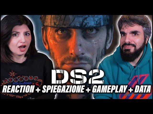 DEATH STRANDING 2: REACTION + SPIEGAZIONE  TRAILER (ITALIANO) | DATA USCITA (Luca Marinelli)