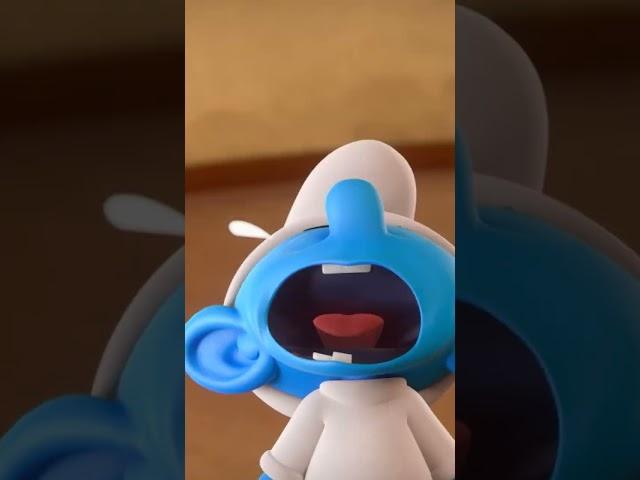 Baby Smurf destroys the painting! | The Smurfs | Cartoons For Kids