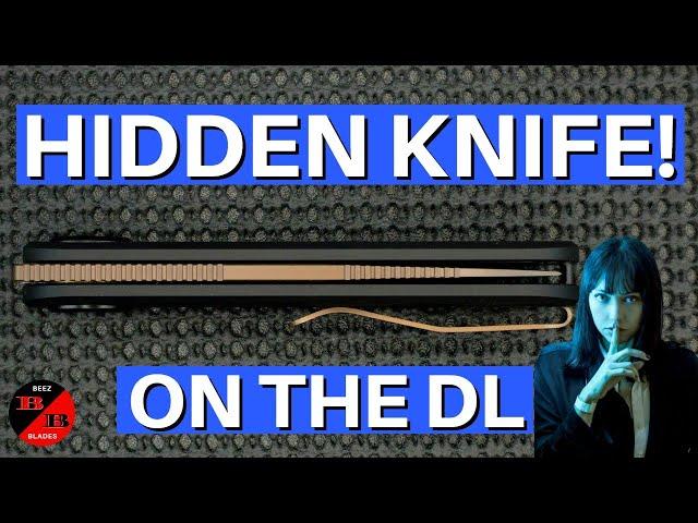 A KNIFE HIDDEN IN PLAIN SIGHT!  People Won't Know What It Is!