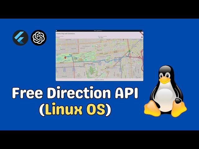 How to Implement Google Maps in Flutter for Linux Without an API Key | Polyline, Marker & Distance