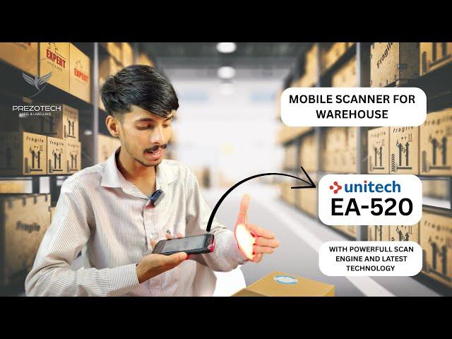 MOBILE SCANNER FOR WAREHOUSE | UNITECH EA-520 WAREHOUSE MOBILE SCANNER